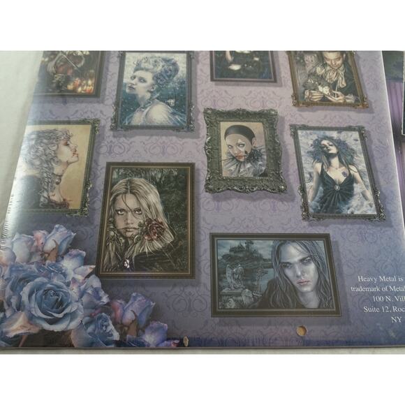 2012 Victoria Frances Heavy Metal Gothic Art Calendar New Sealed - Picture 7 of 7